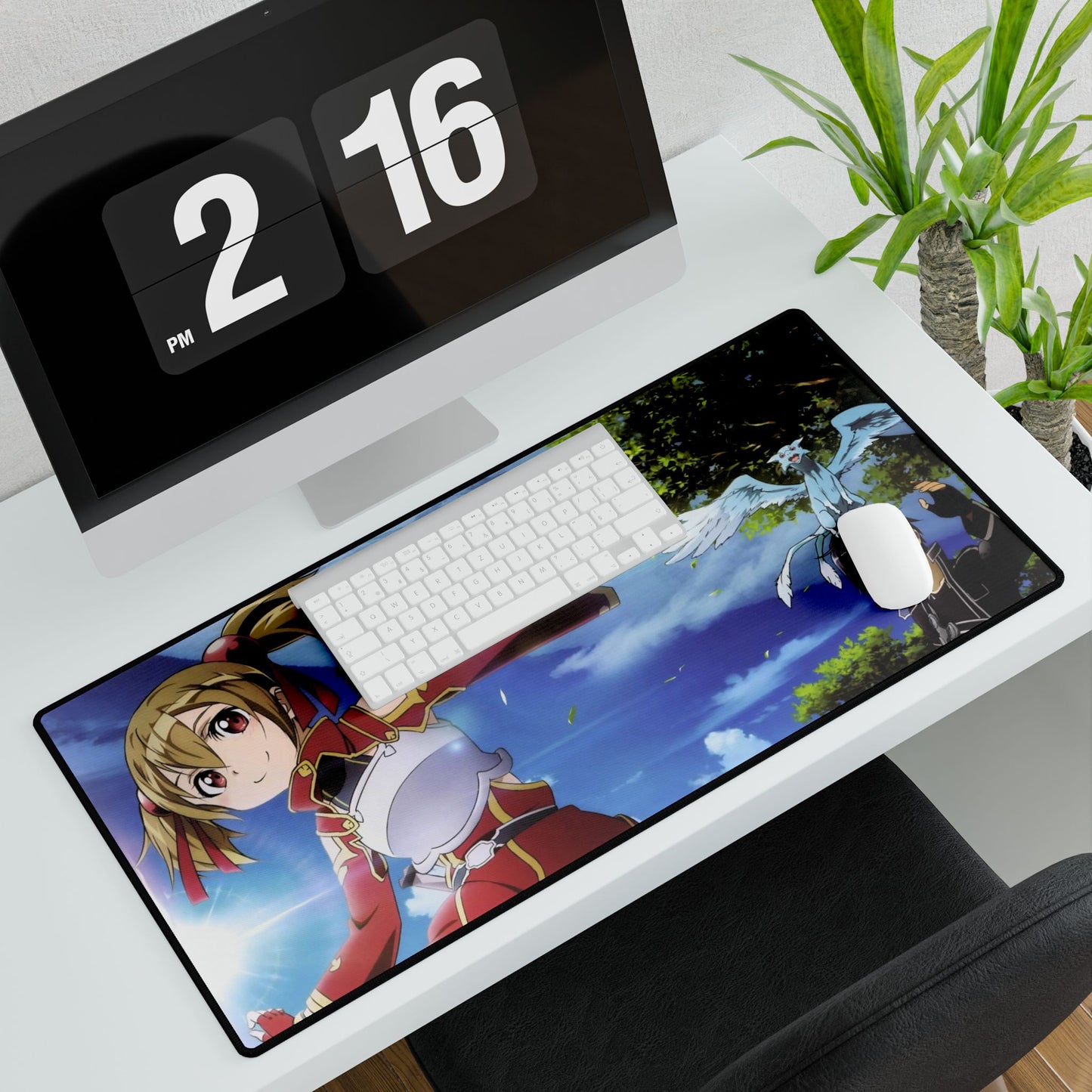 Silica and Kirito Mouse Pad