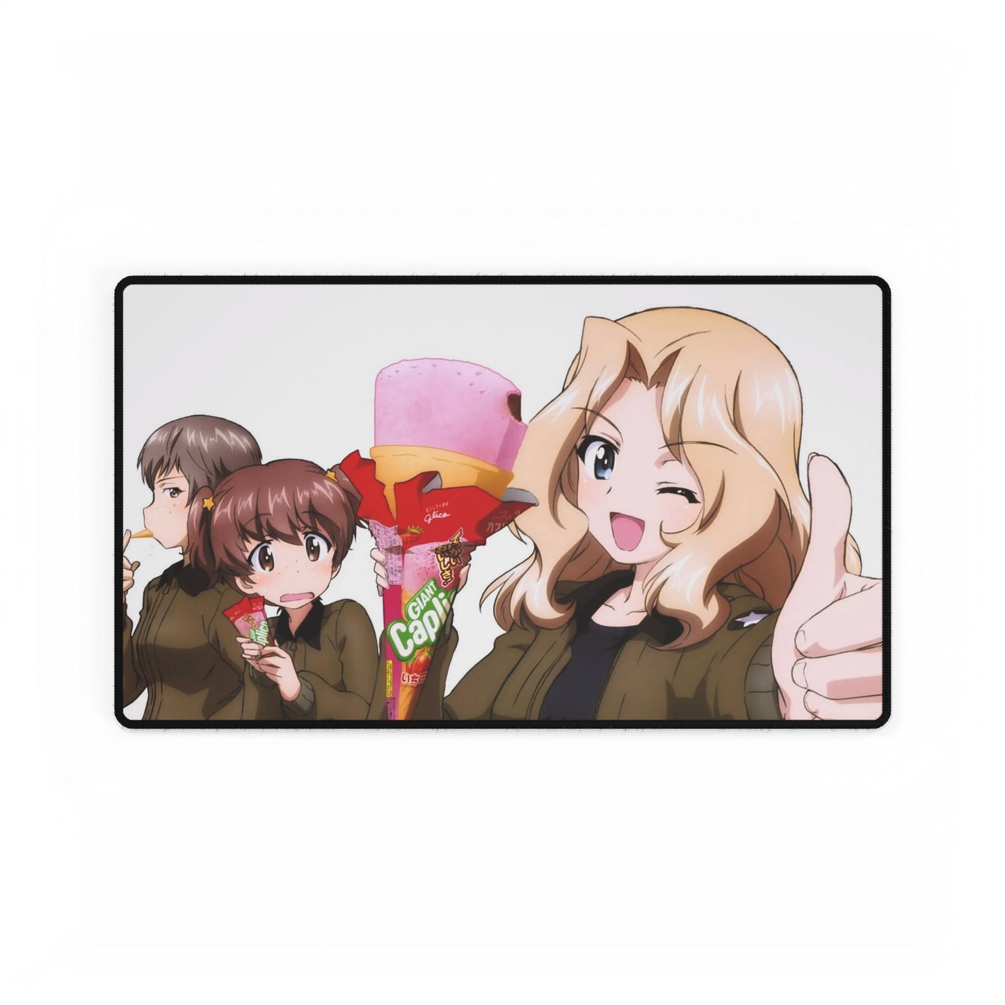 Anime Girls und Panzer Mouse Pad
