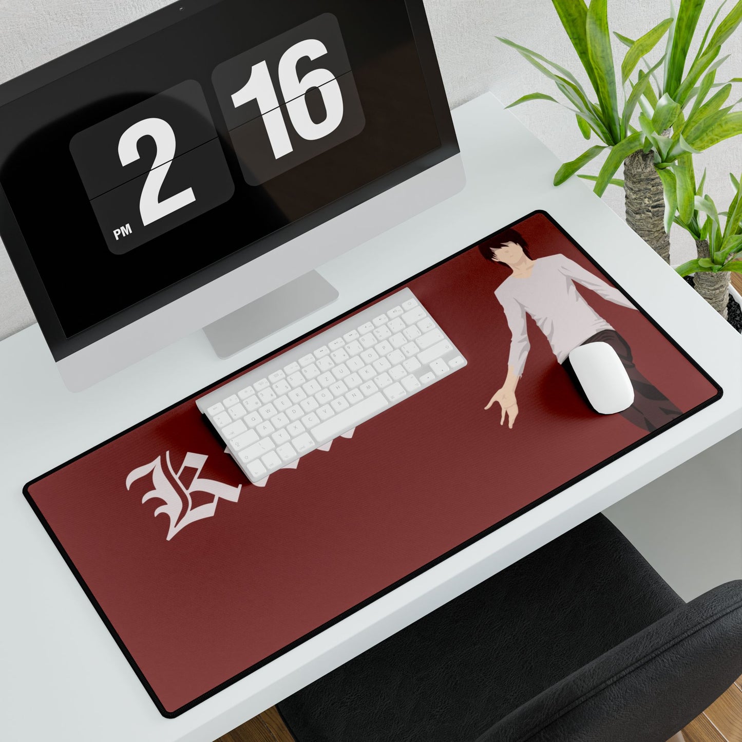 Light Yagami Minimalist Mouse Pad