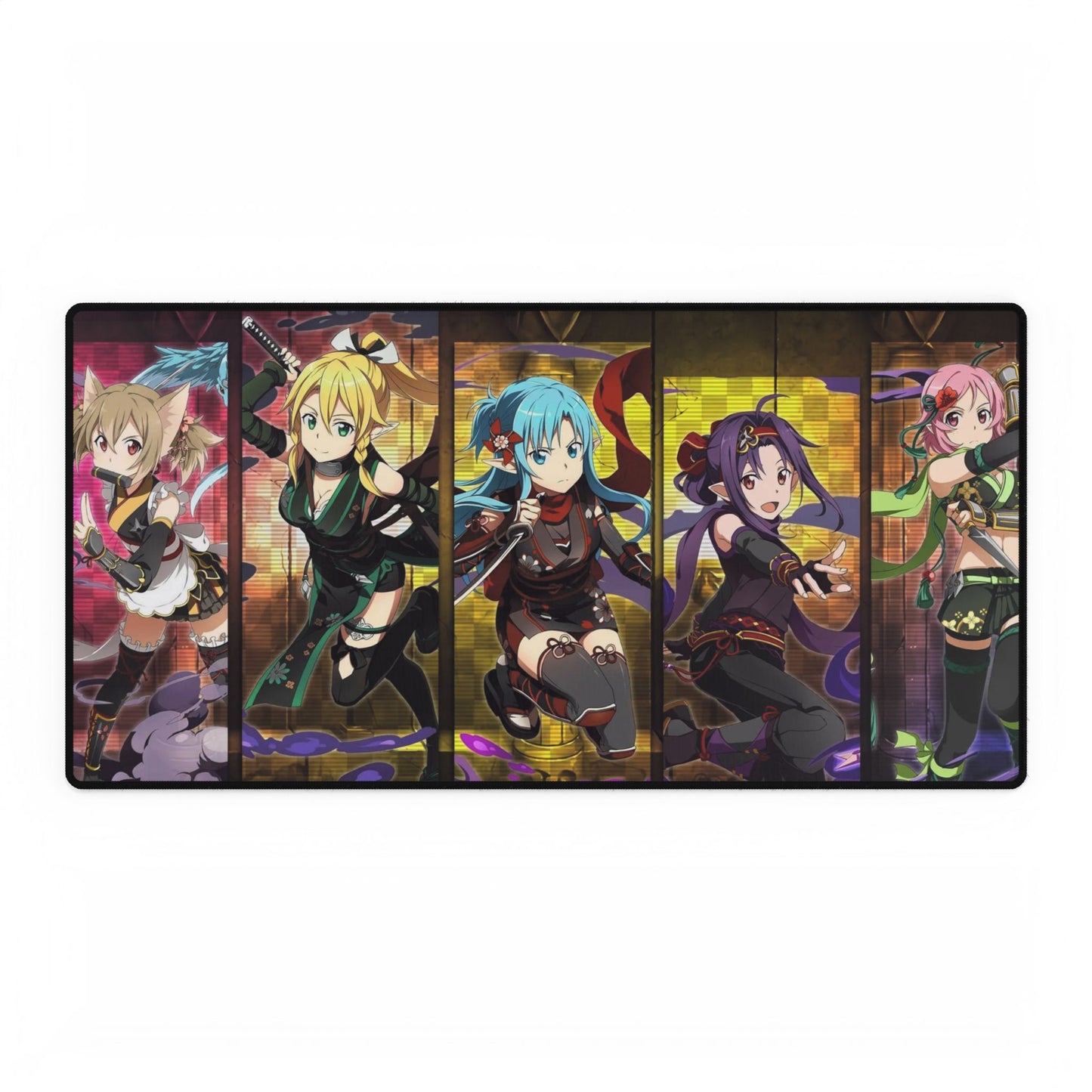 Memory Defrag Kunoichi Banner Mouse Pad