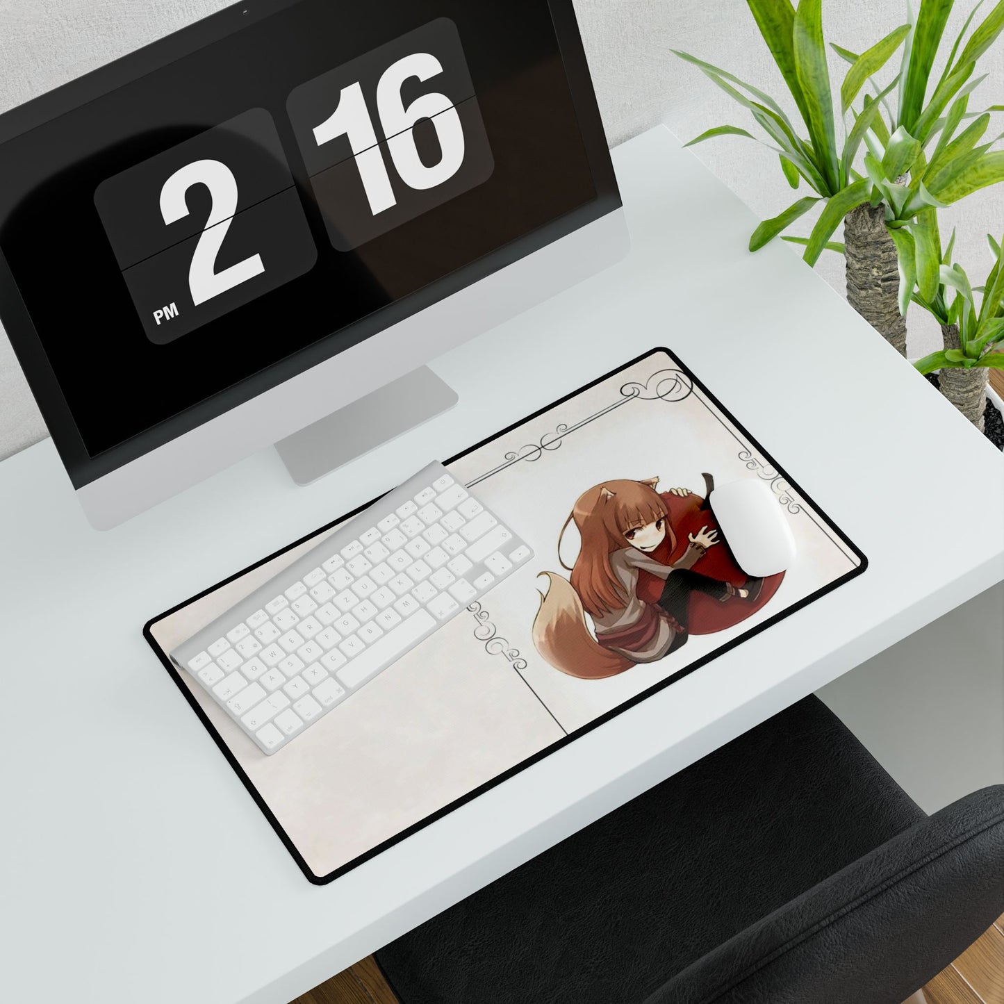 Anime Spice and Wolfr Mouse Pad