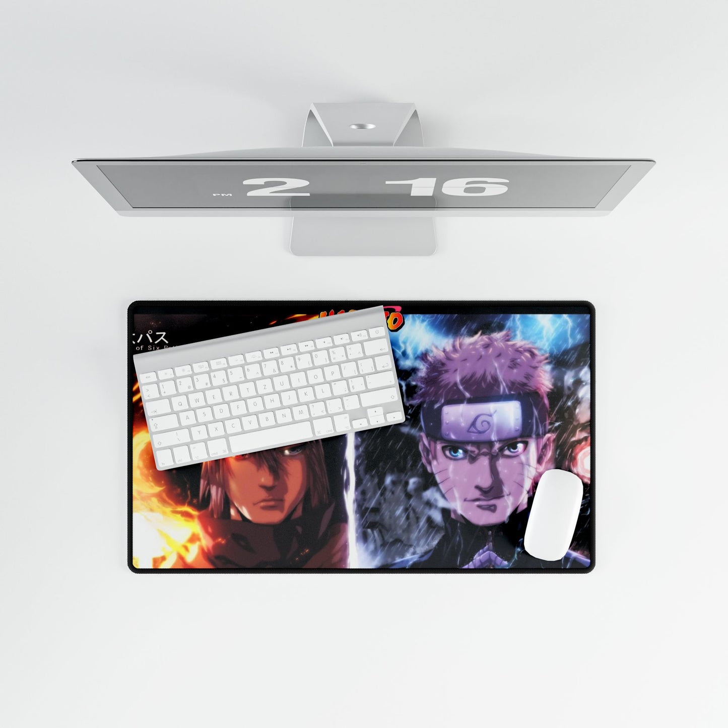 Sasuke (Moon Of Six Paths) and Naruto (Sun Of Six Paths) Mouse Pad