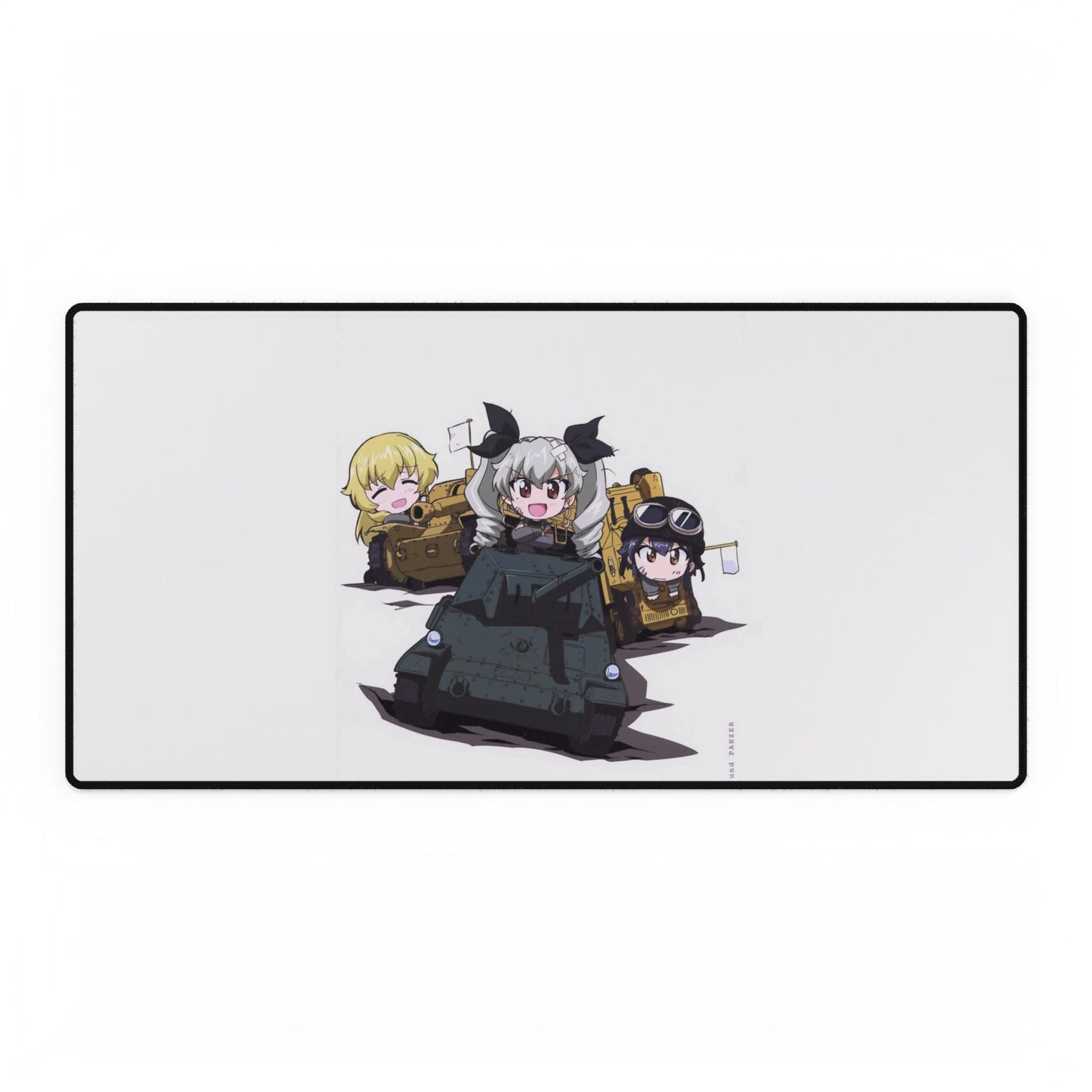 Anime Girls und Panzer Mouse Pad