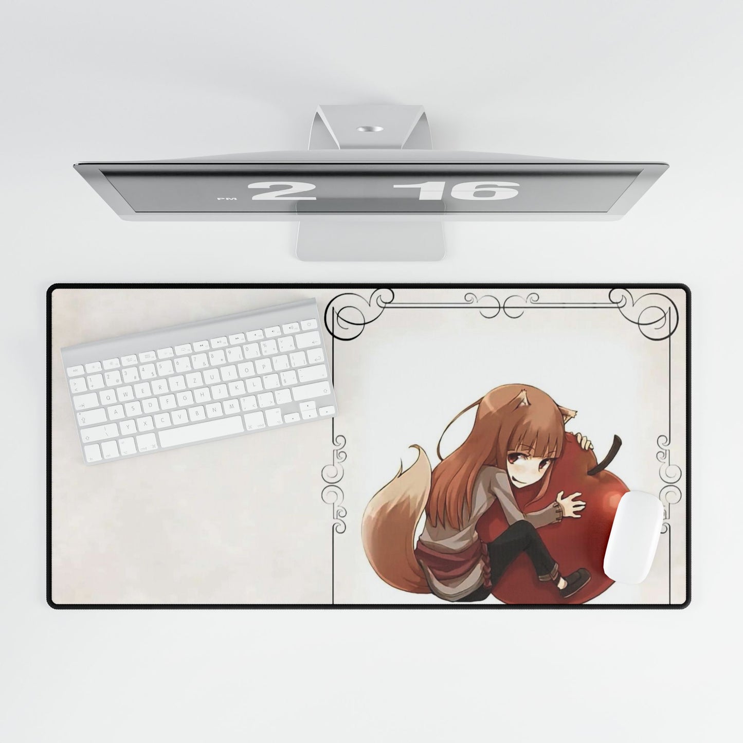 Anime Spice and Wolfr Mouse Pad