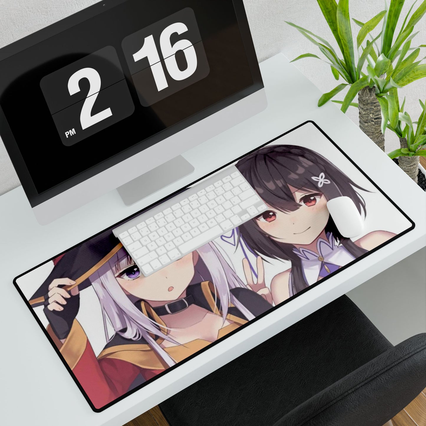 Megumin and Emilia Mouse Pad