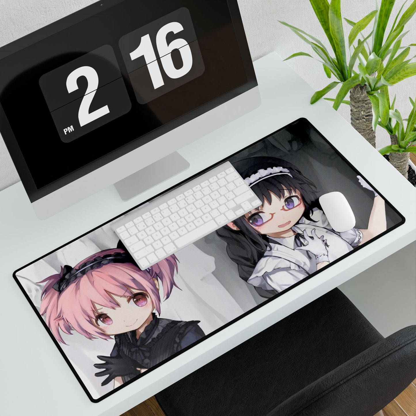 Madoka Kaname & Homura Akemi Mouse Pad