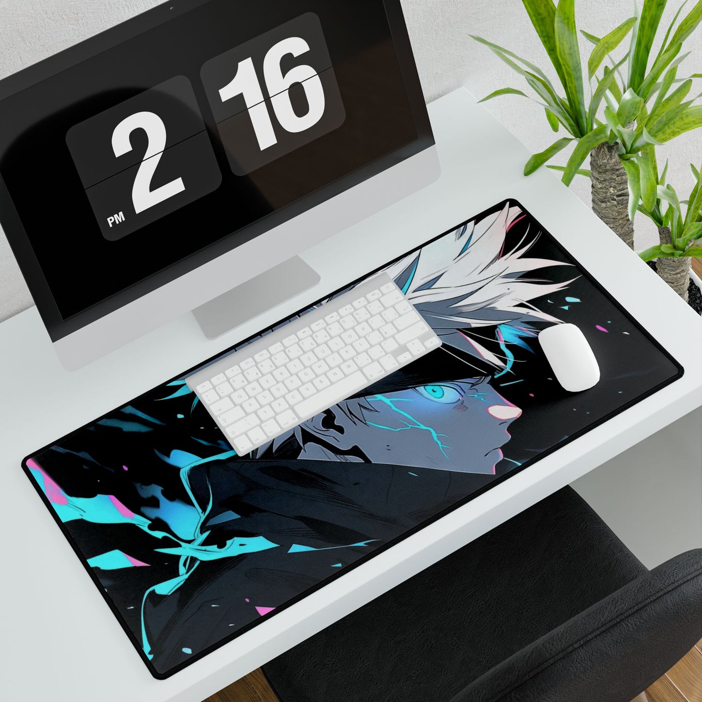 Satoru Gojo Acid Blue Eyes Mouse Pad