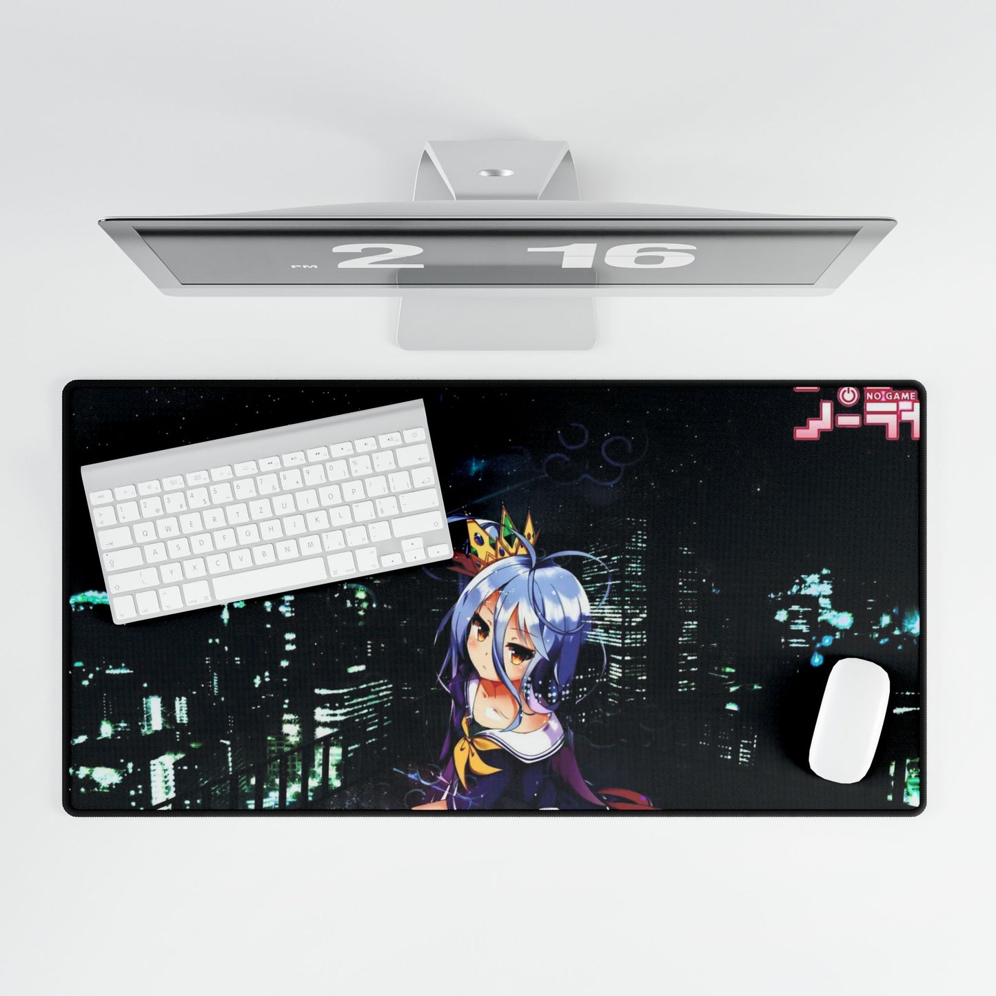 Shiro - No Game No Life Mouse Pad
