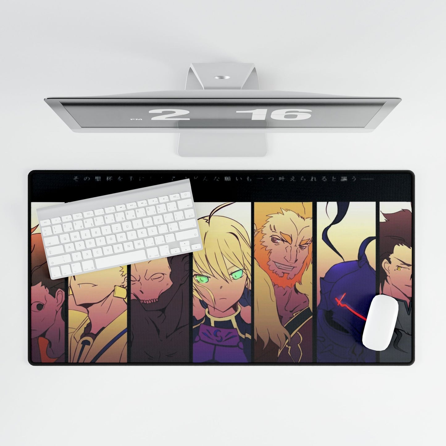 Fate/Zero Saber, Gilgamesh, Rider Mouse Pad