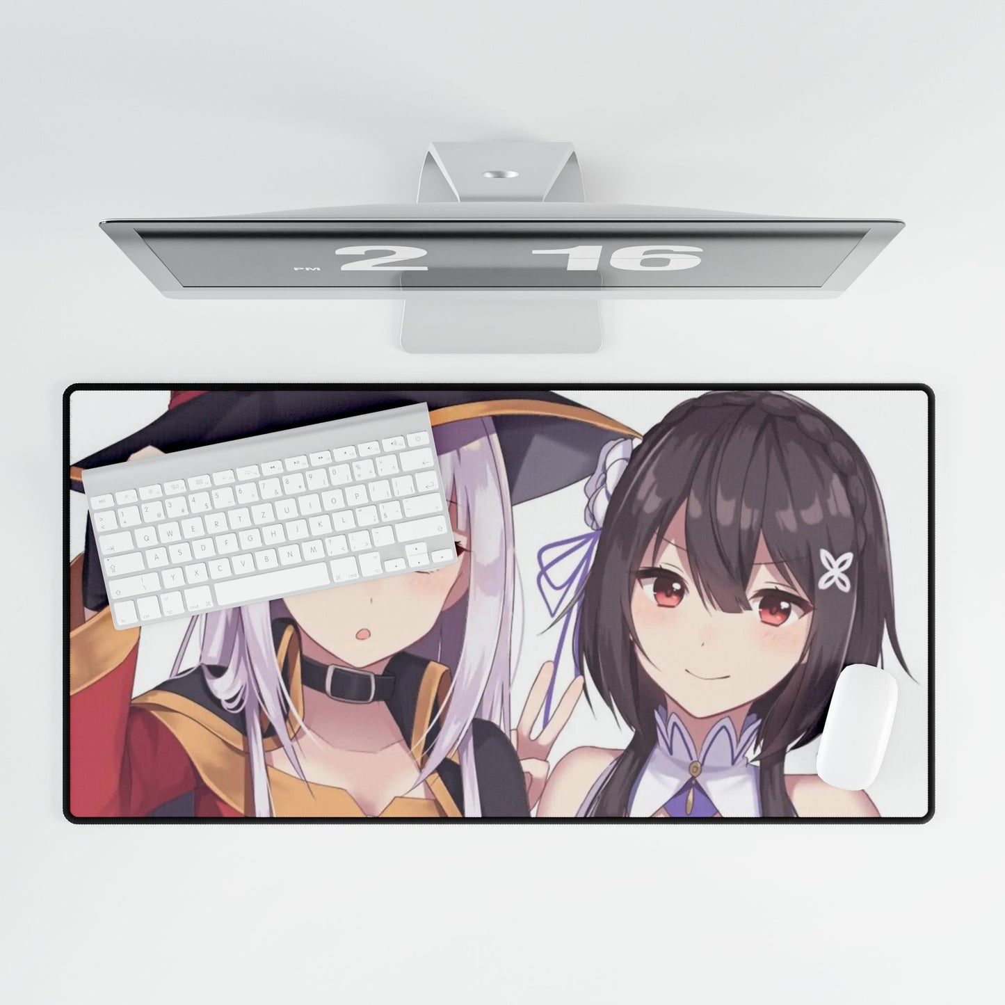 Megumin and Emilia Mouse Pad