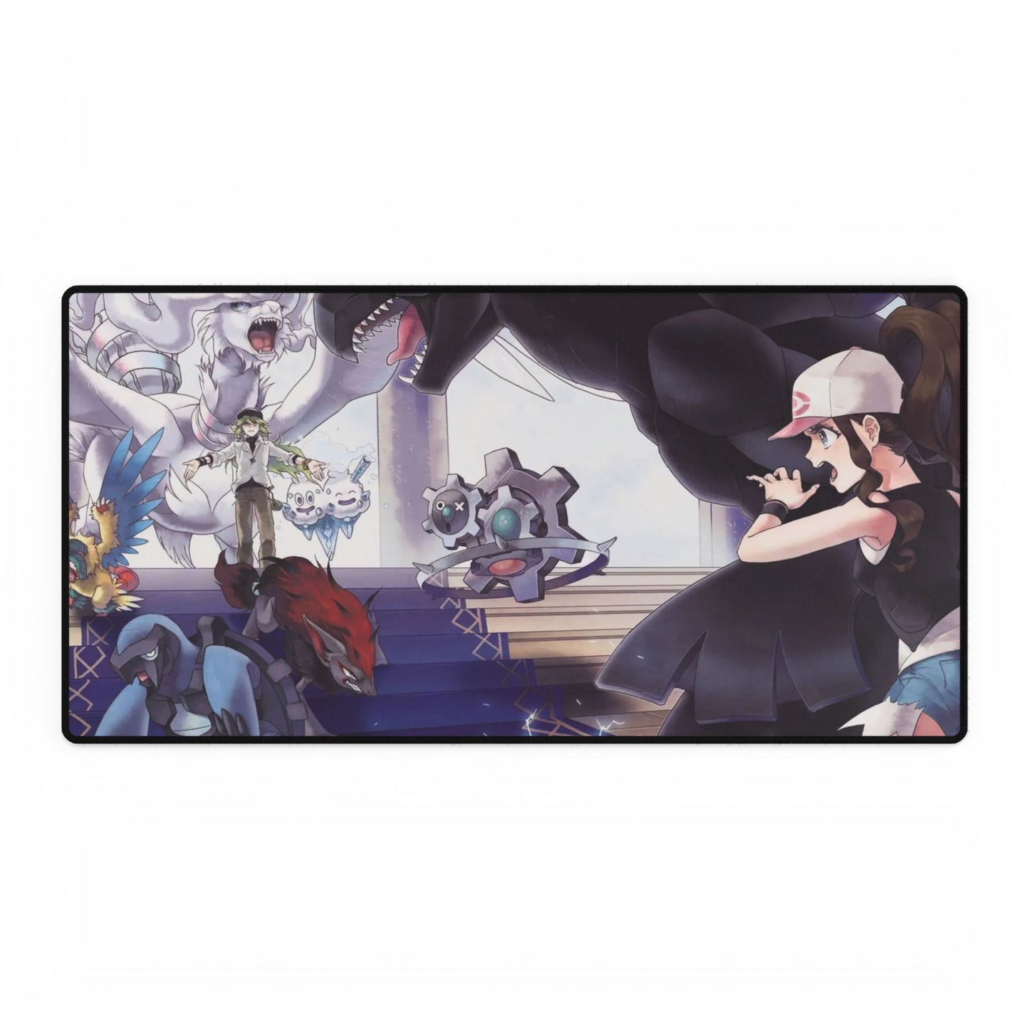 The final fight: Reshiram Vs Zekrom Mouse Pad