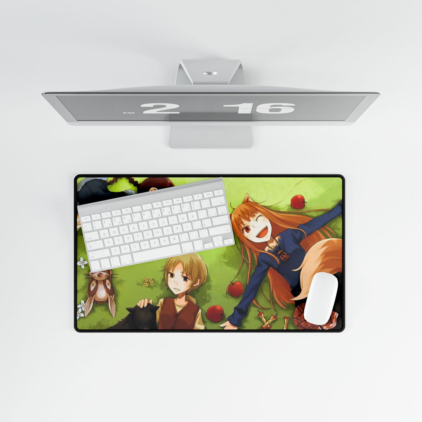 Spice And Wolf Mouse Pad
