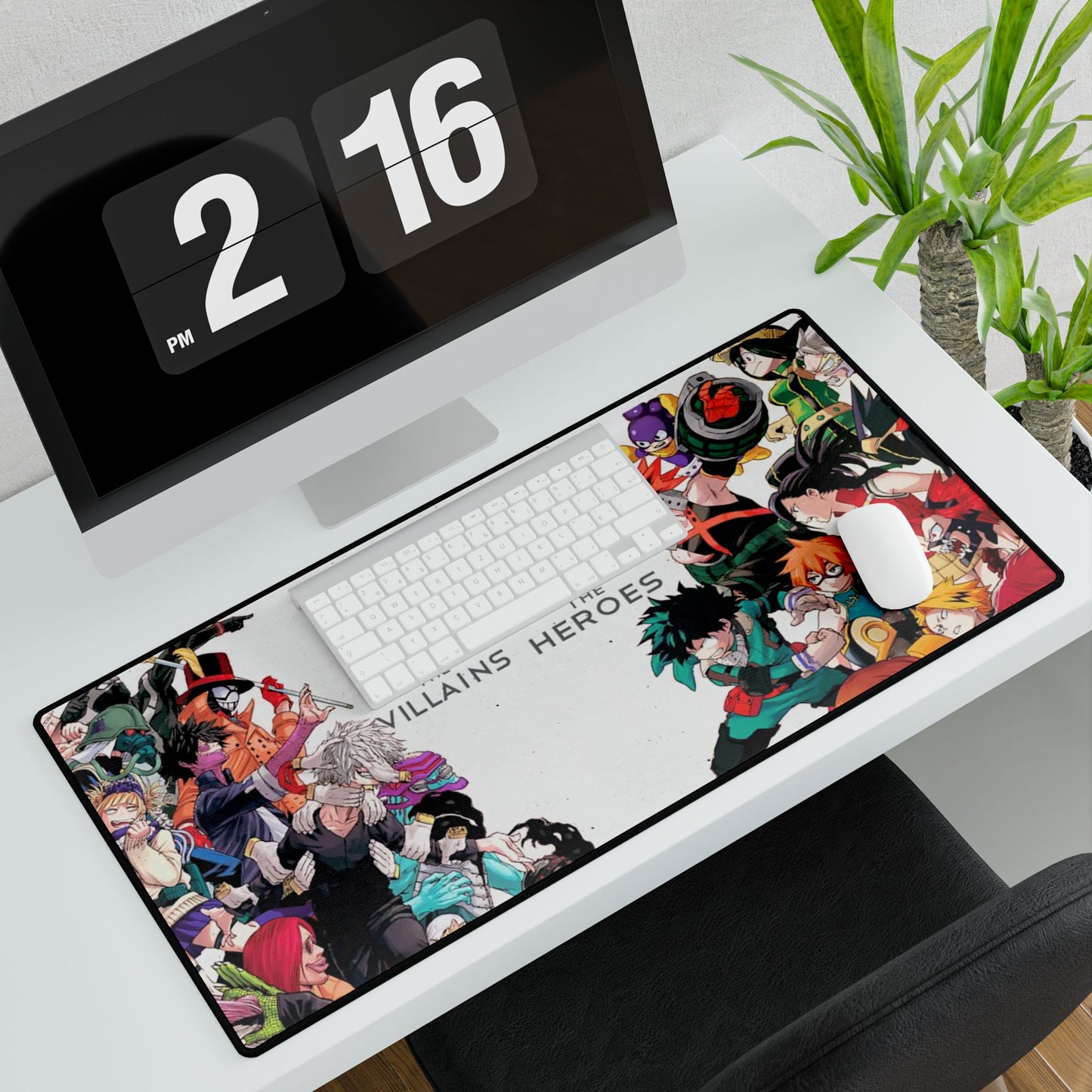 The Villains Vs The Heroes Mouse Pad