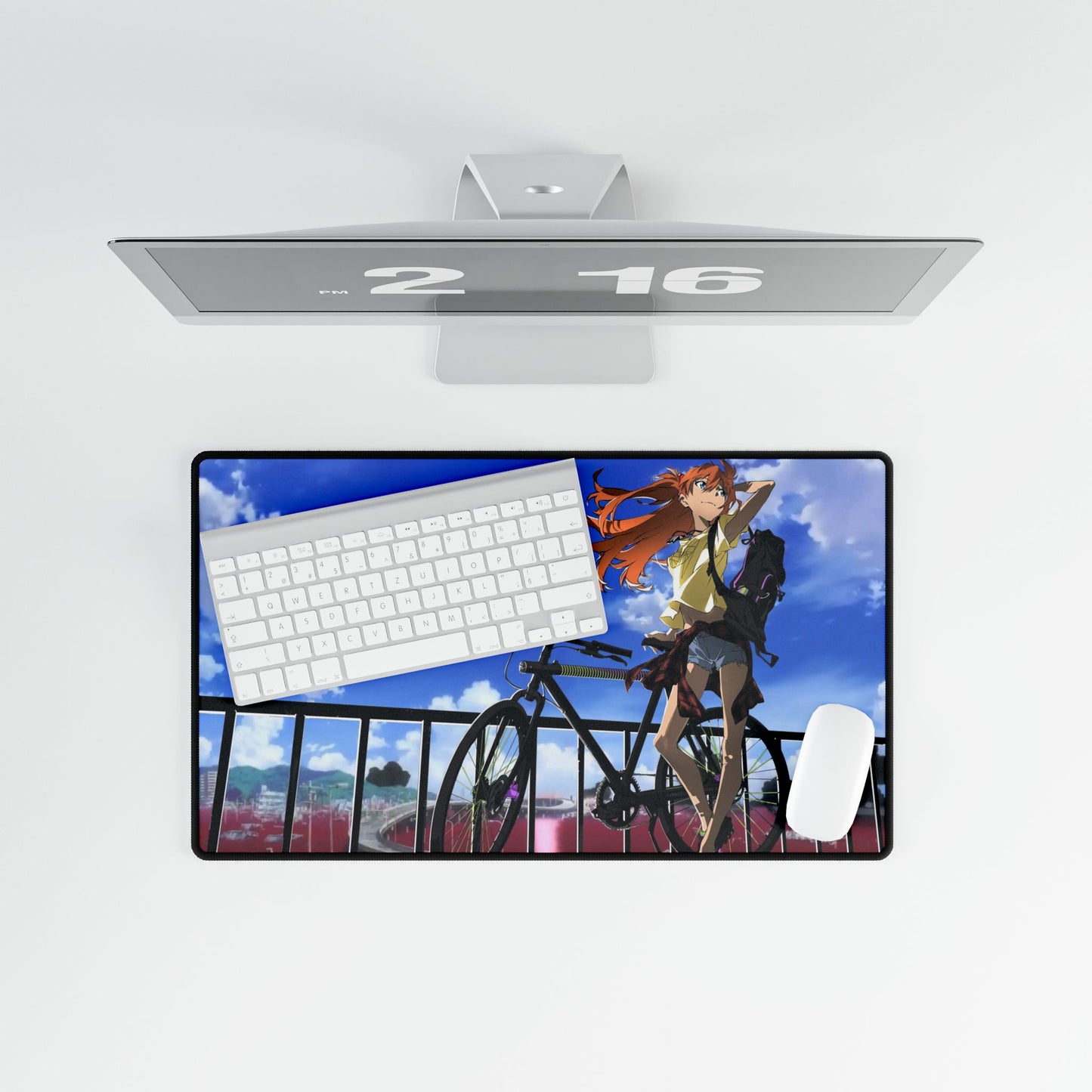 Biking Asuka Mouse Pad