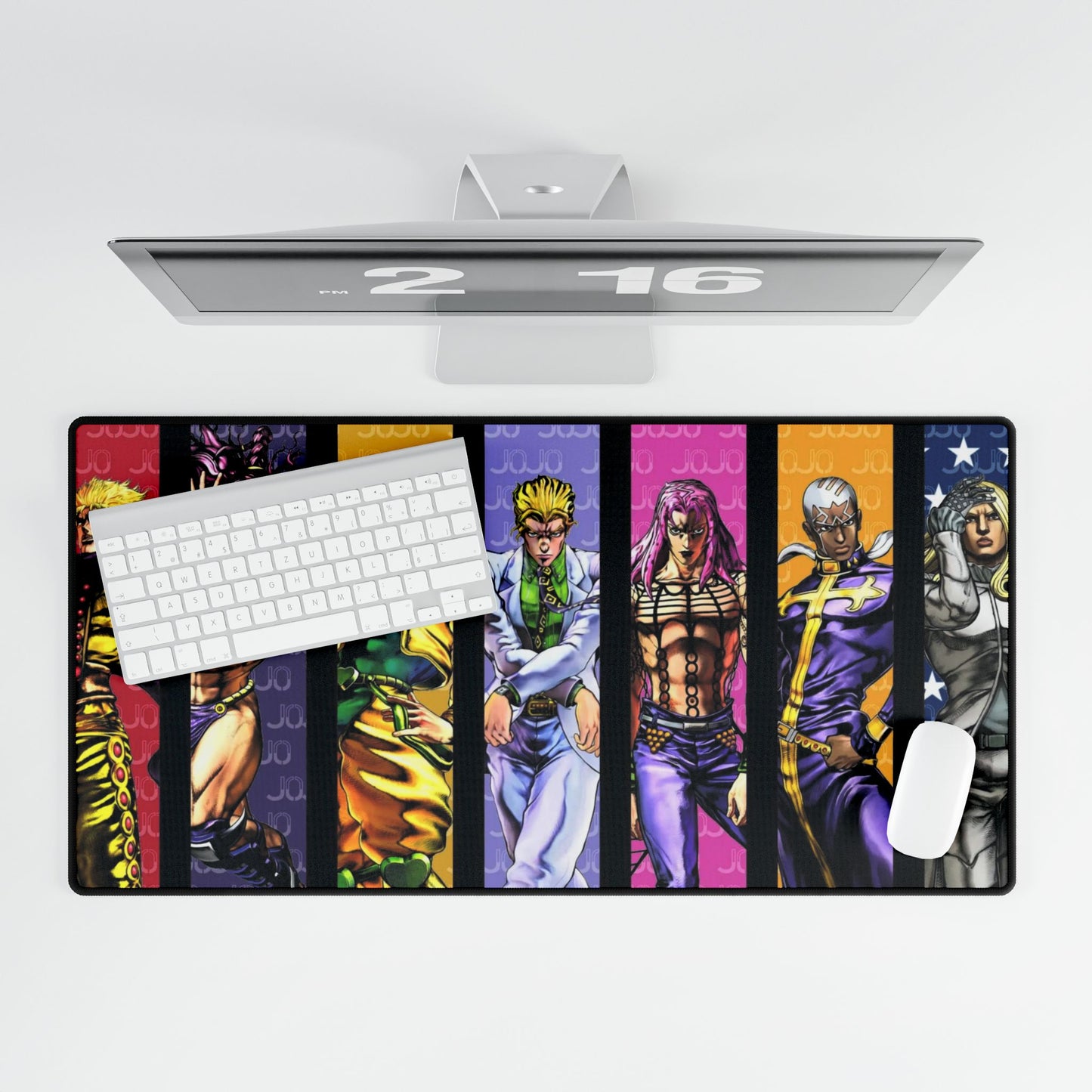 Jojo Main Villains (minus Part 8) Mouse Pad