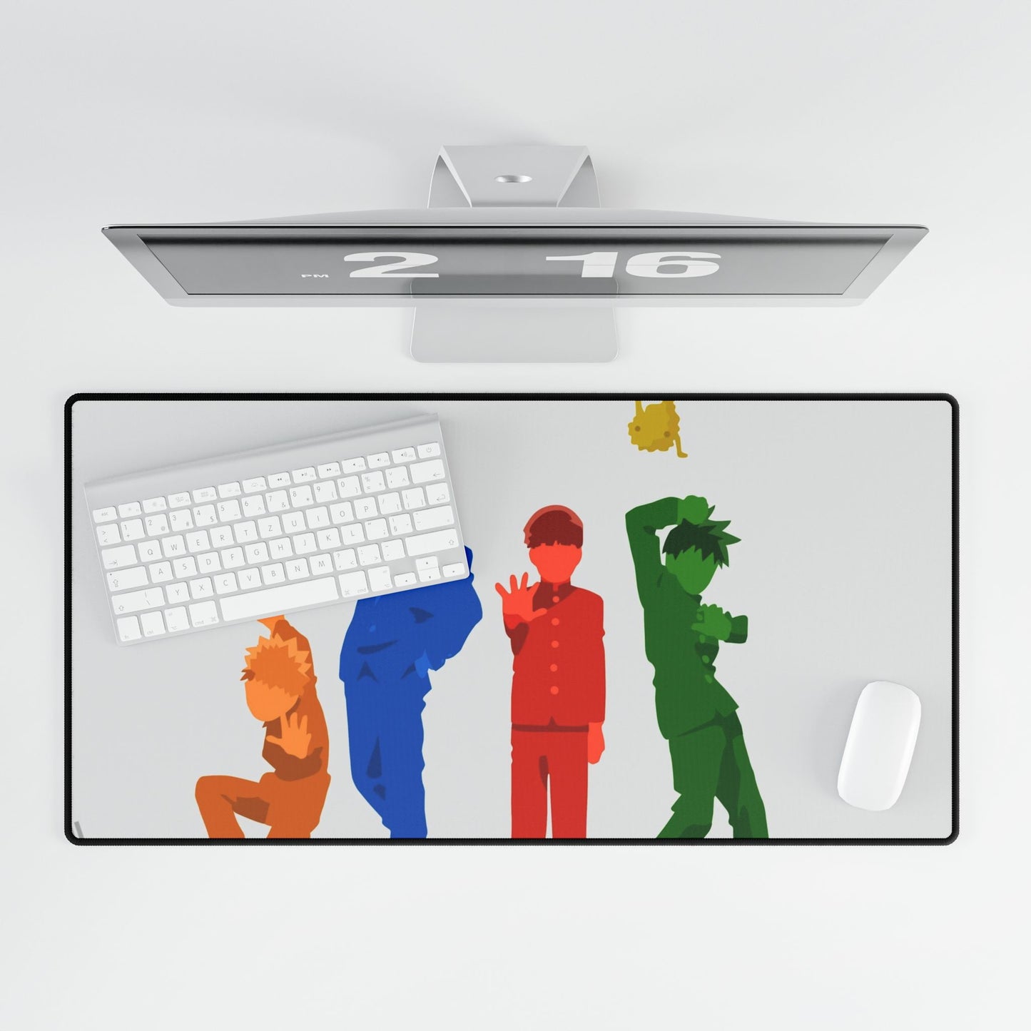Mob Psycho 100 Arataka Reigen, Shigeo Kageyama, Ritsu Kageyama, Teruki Hanazawa Mouse Pad