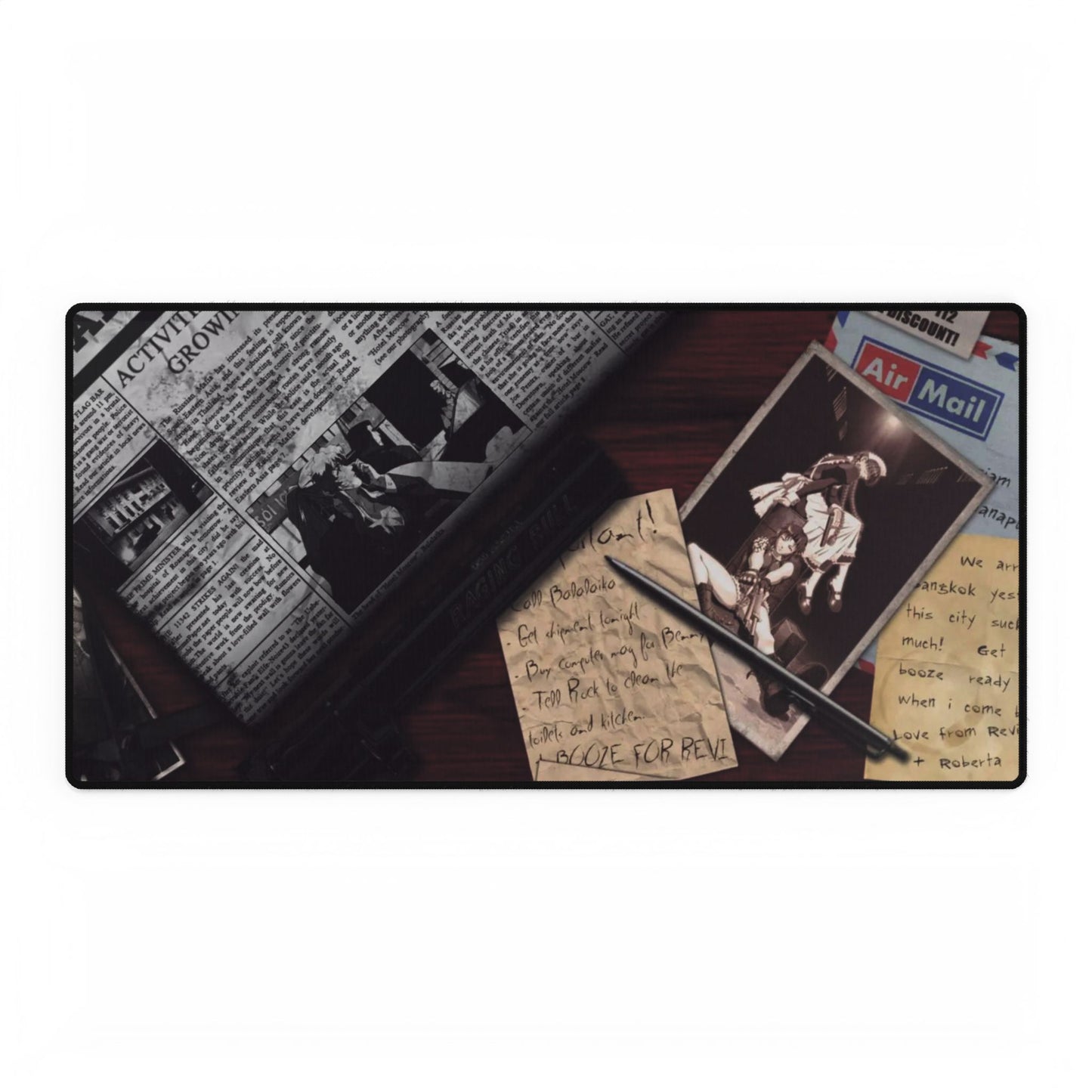Anime Black Lagoonr Mouse Pad