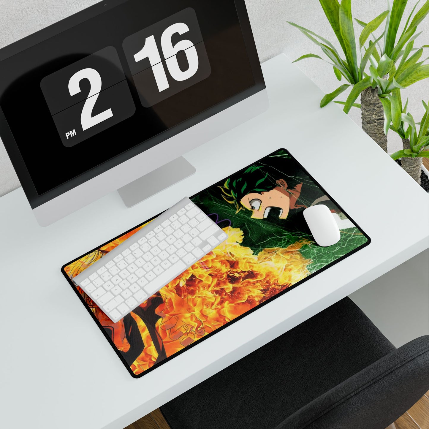 Deku vs Todoroki Mouse Pad