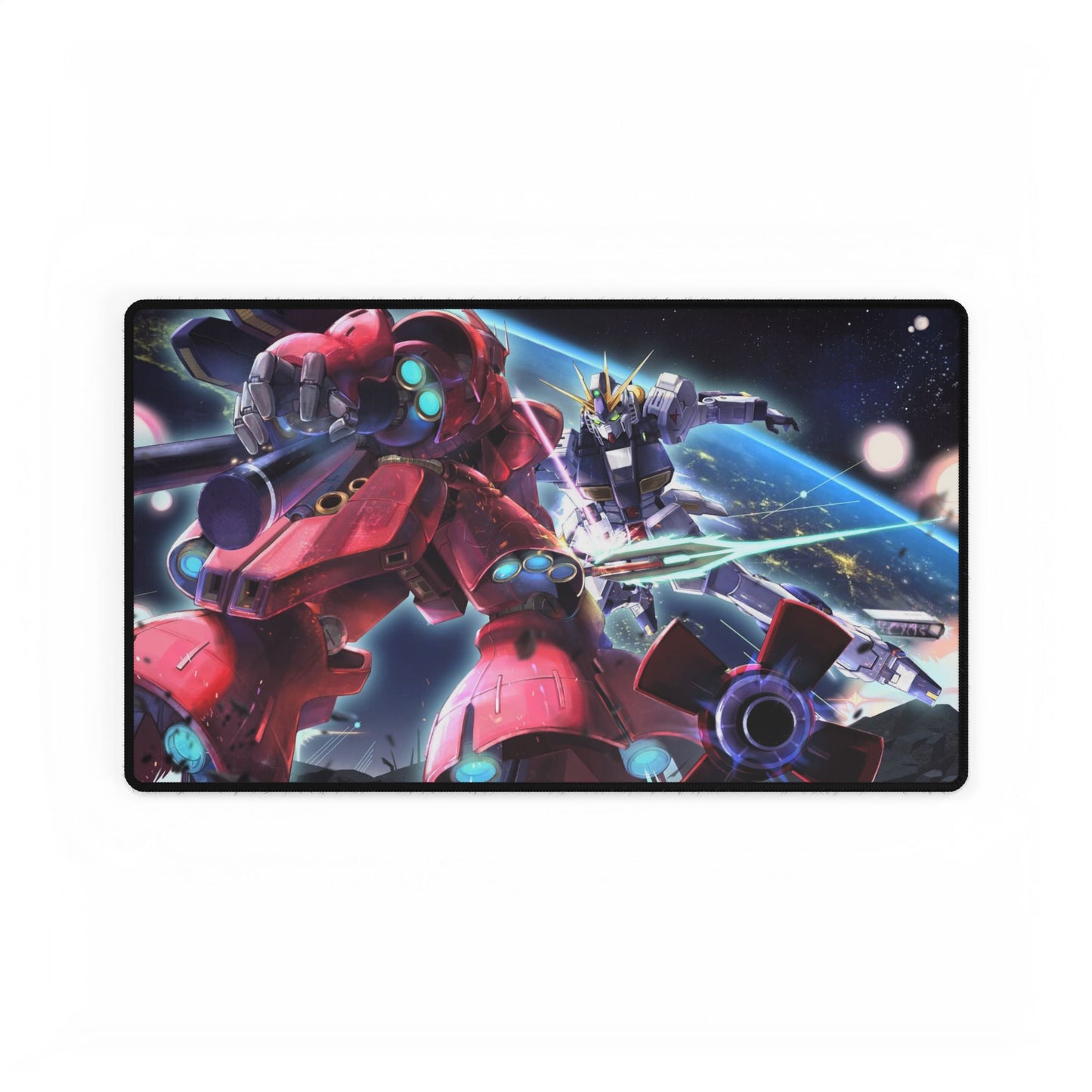 MSN-04 Sazabi vs RX-93 ν Gundam Mouse Pad