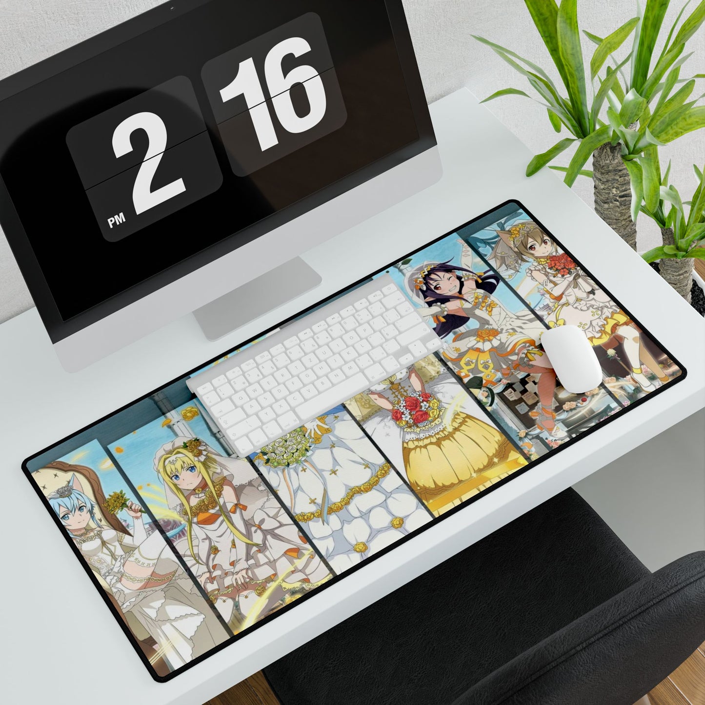 Memory Defrag Wedding Banner Mouse Pad