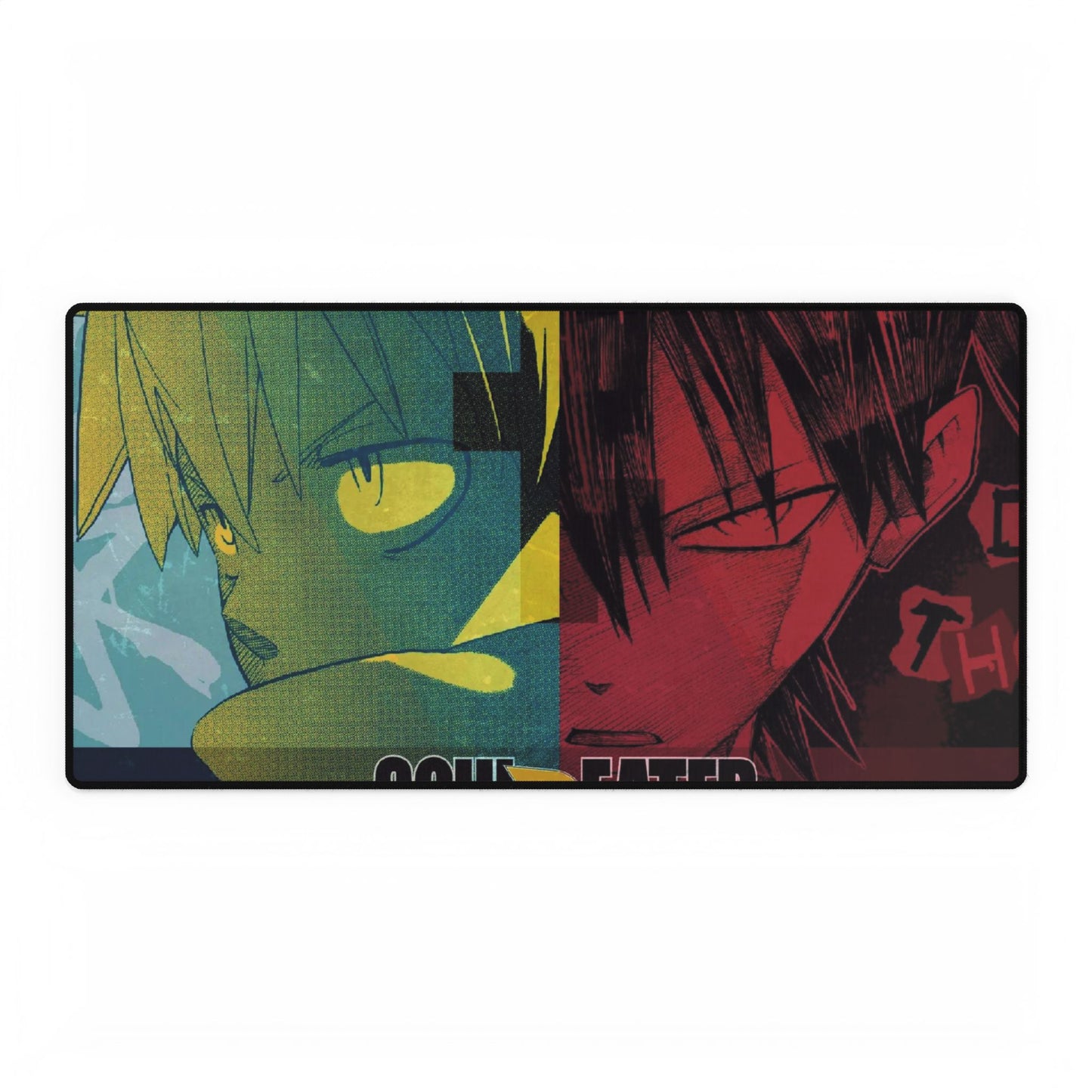 Black and Death Mouse Pad