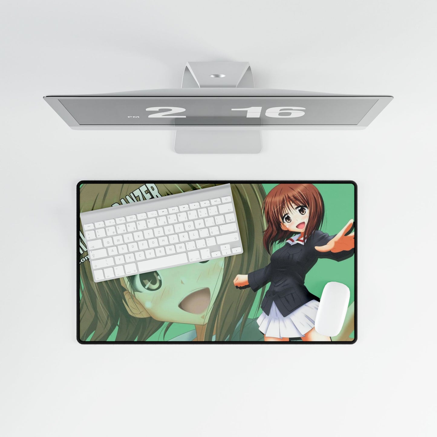 Anime Girls und Panzer Mouse Pad