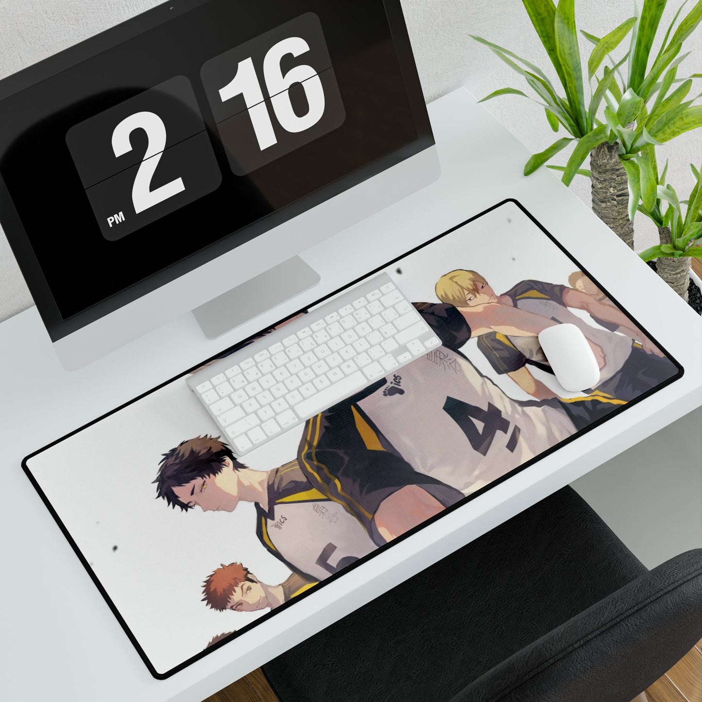 Kōtarō Bokuto Yamato Sarukui Haruki Komi Keiji Akaashi and Tatsuki Washio Mouse Pad