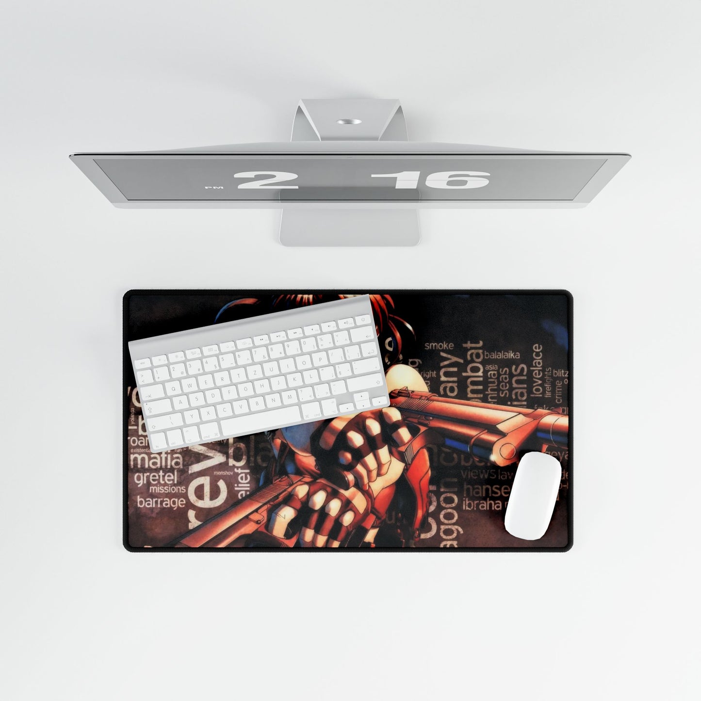 Anime Black Lagoonr Mouse Pad