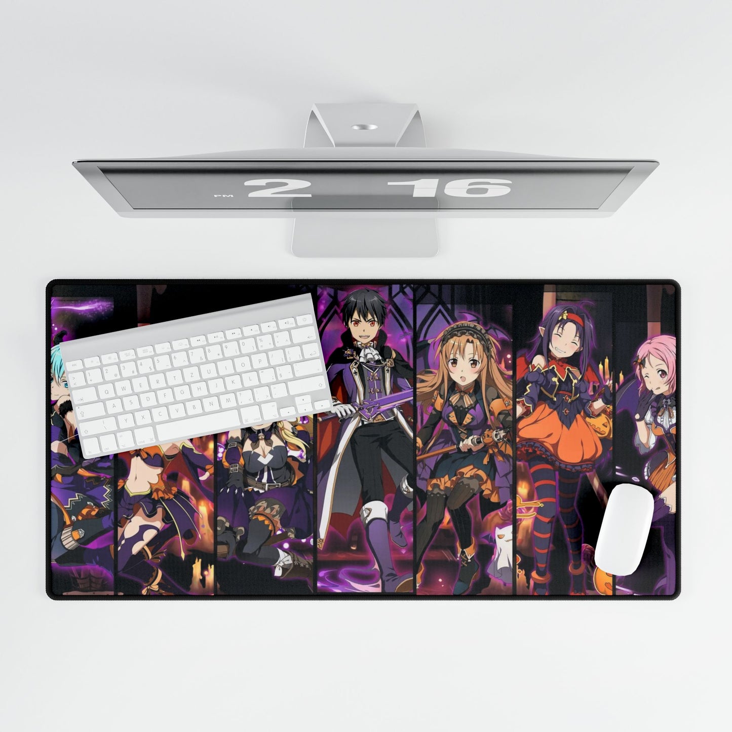 Memory Defrag Halloween Banner Mouse Pad