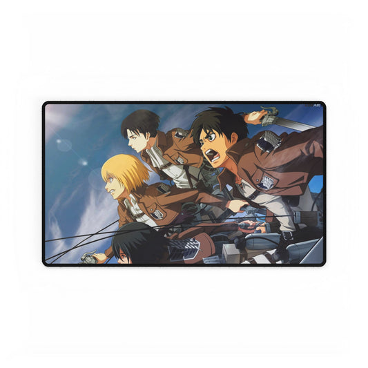 Eren,Mikasa,Armin and Levi Mouse Pad