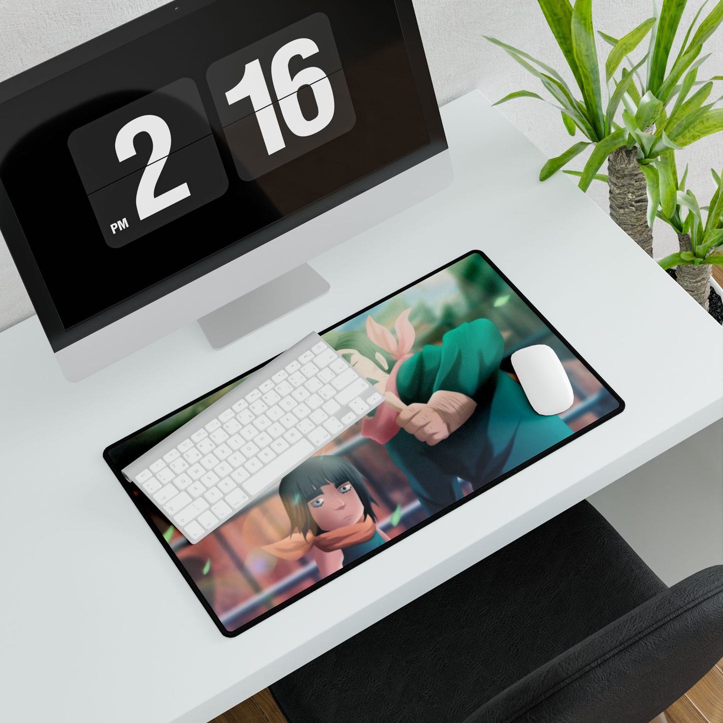 Might Duy and Might Guy Mouse Pad