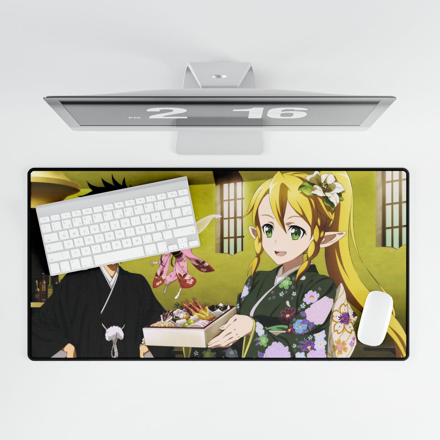 Kirito, Leafa and Yui Mouse Pad