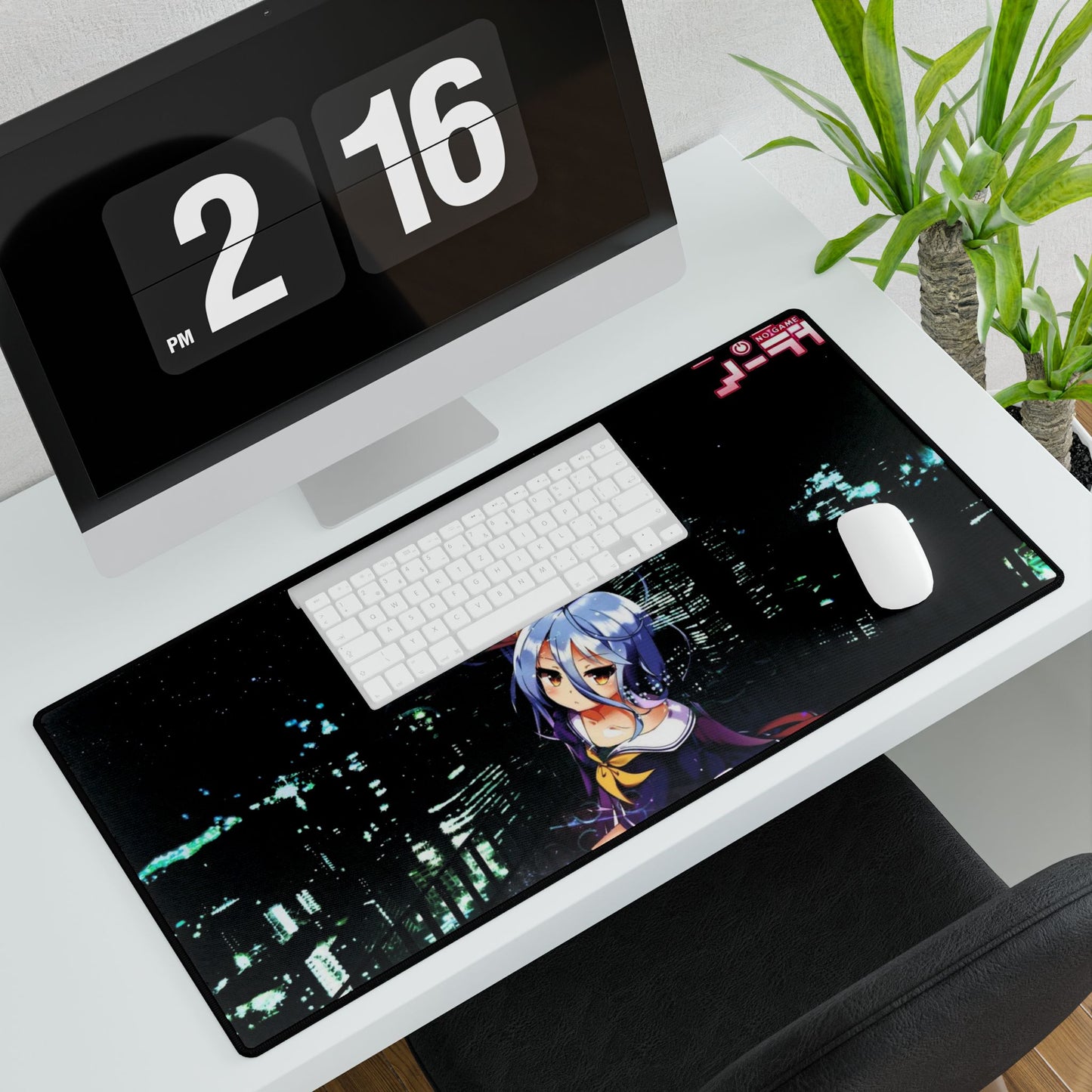 Shiro - No Game No Life Mouse Pad