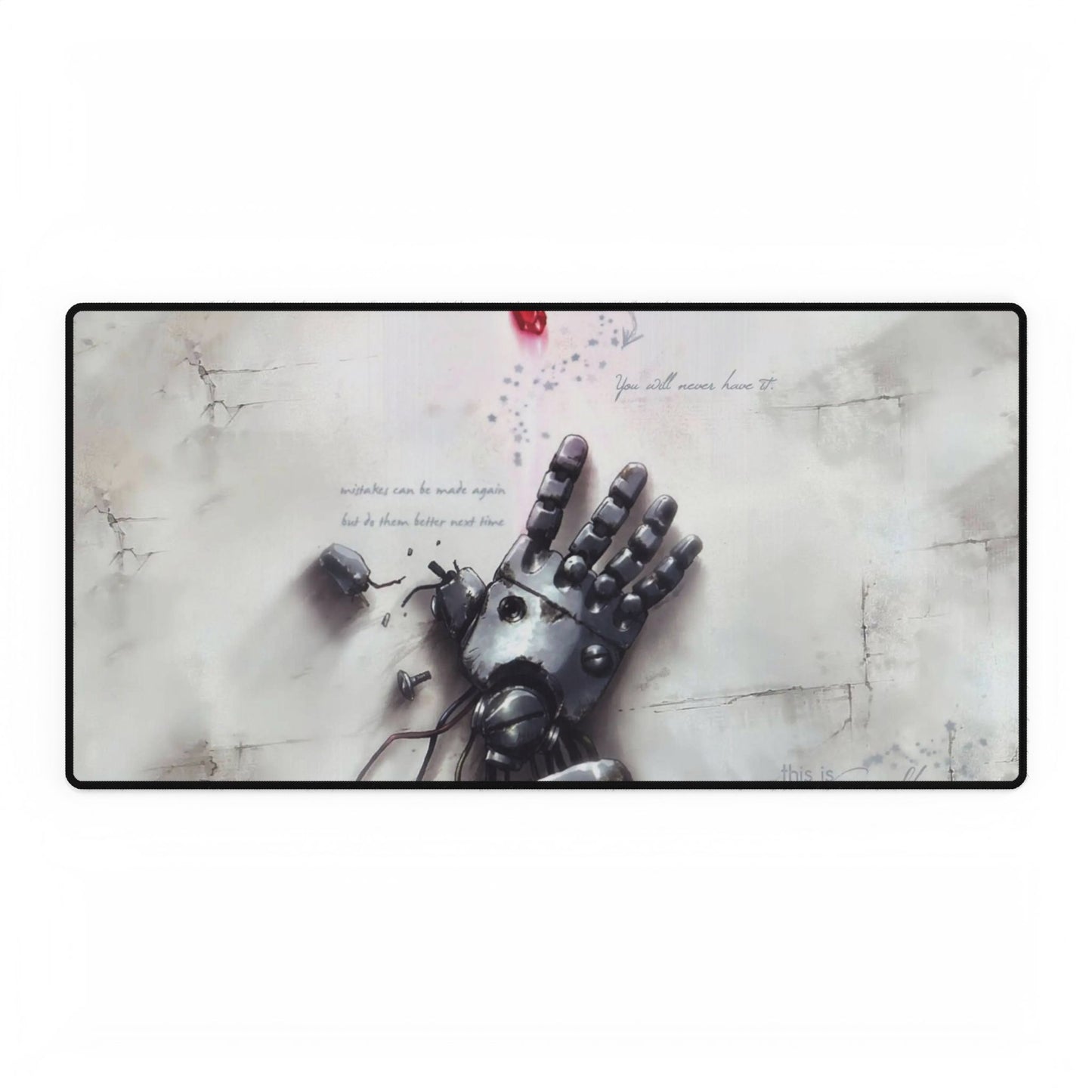 Iron hand Mouse Pad