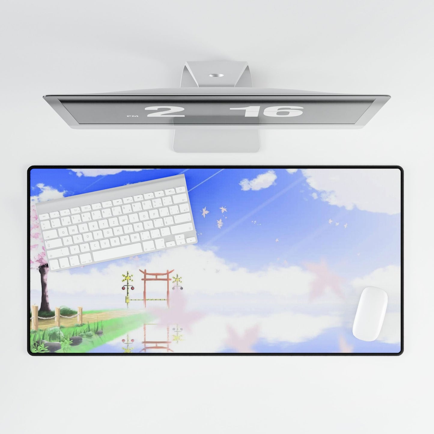 Blossom in the Wind Mouse Pad