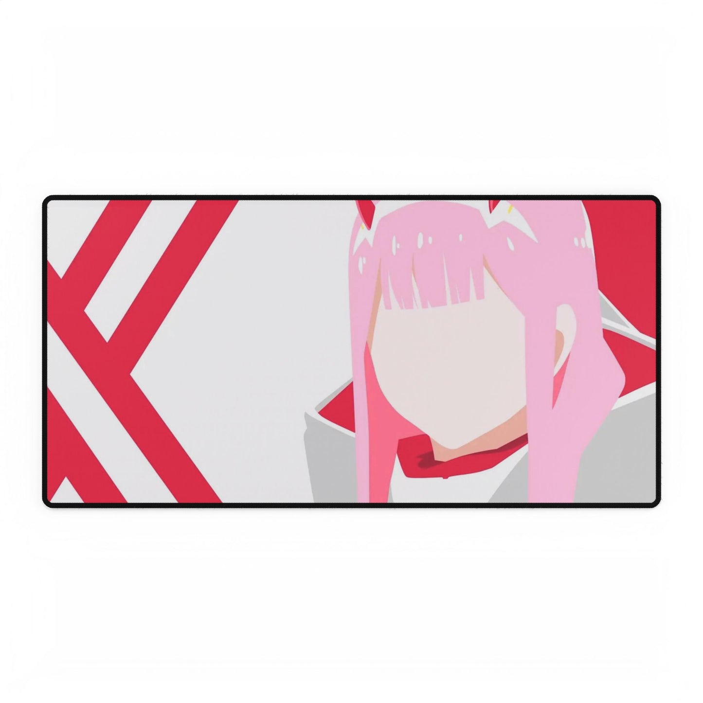Zero Two - Darling in the franxx minimalist Mouse Pad