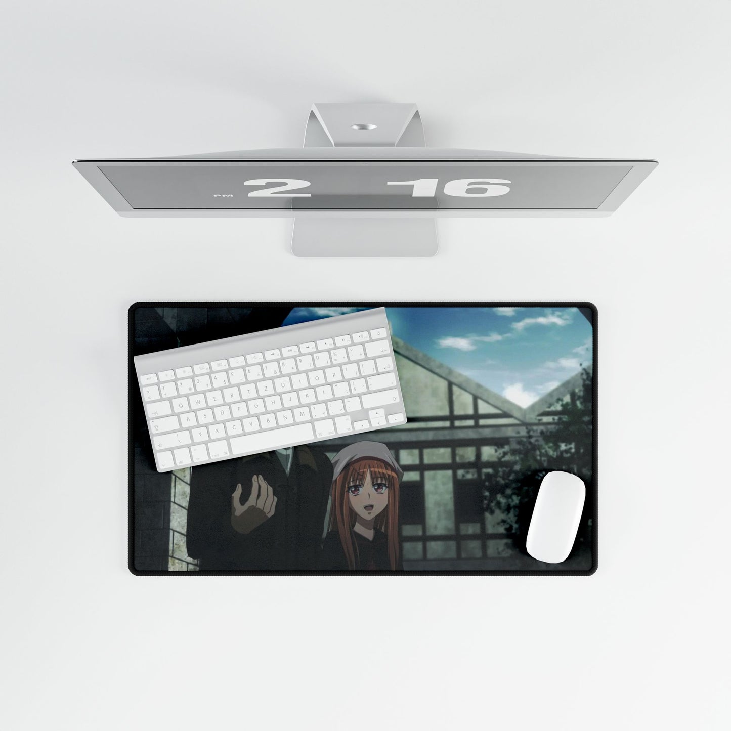 Anime Spice and Wolf Mouse Pad