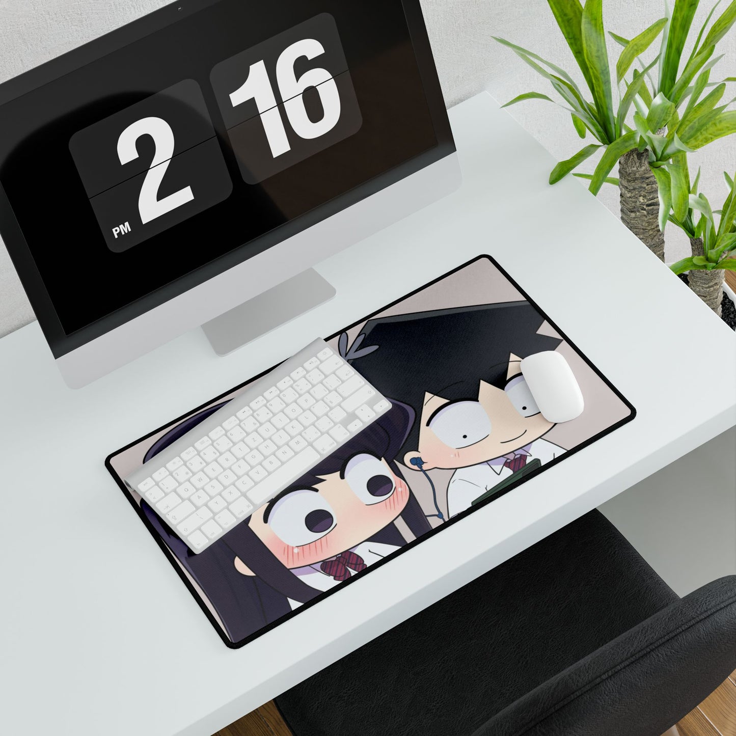 Anime Komi Can't Communicate Mouse Pad