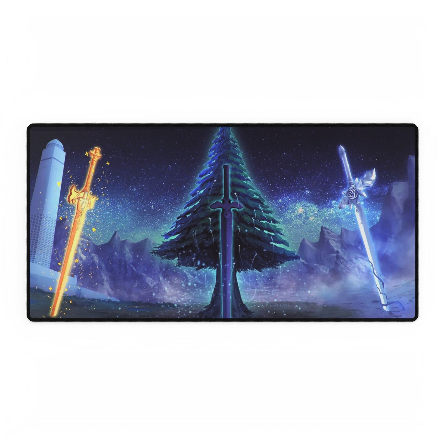 Kirito's, Eugeo's and Alice's swords Mouse Pad