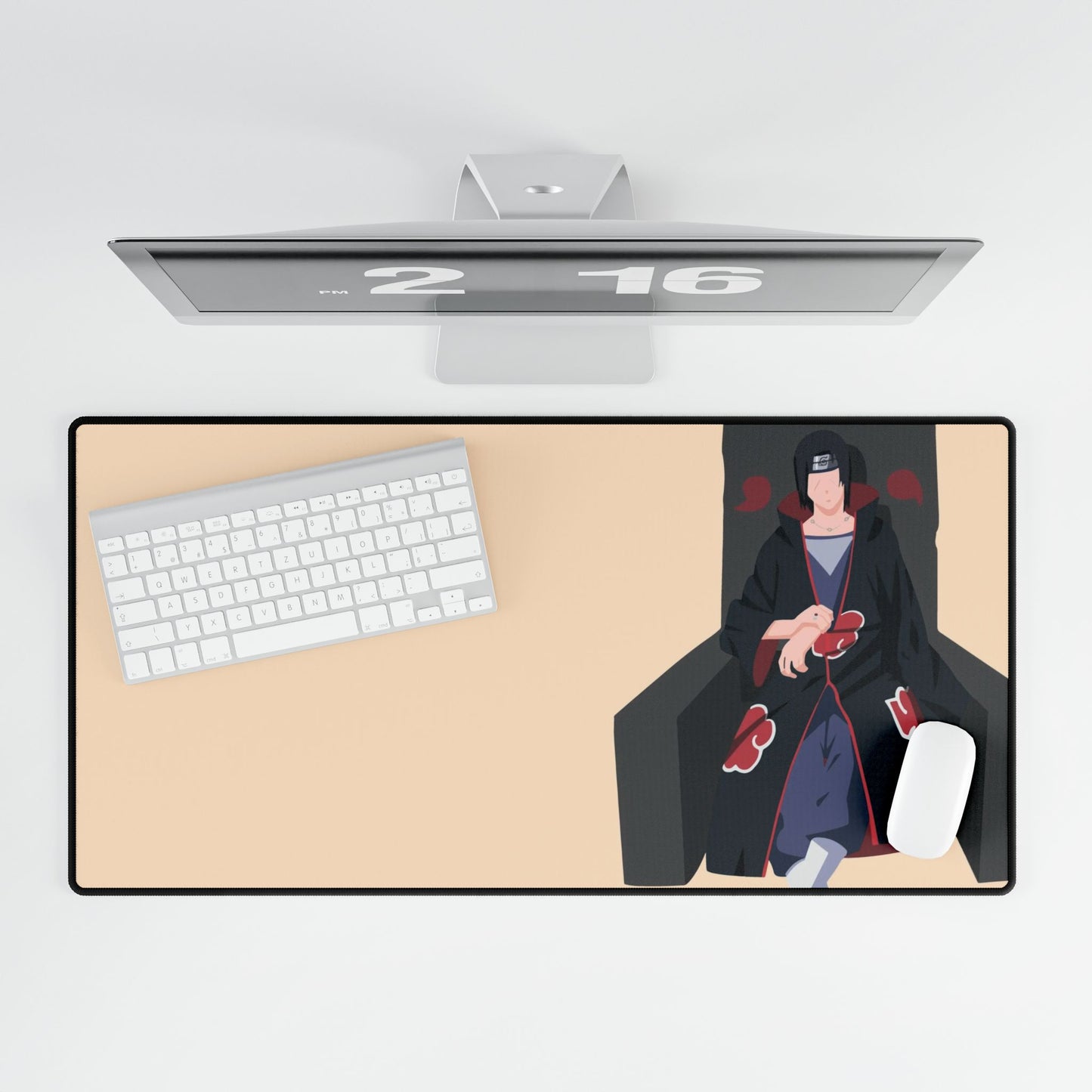 Itachi sitting on the throne Mouse Pad