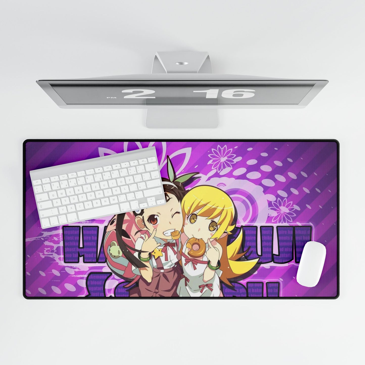 a lost ghost and a vampire Mouse Pad