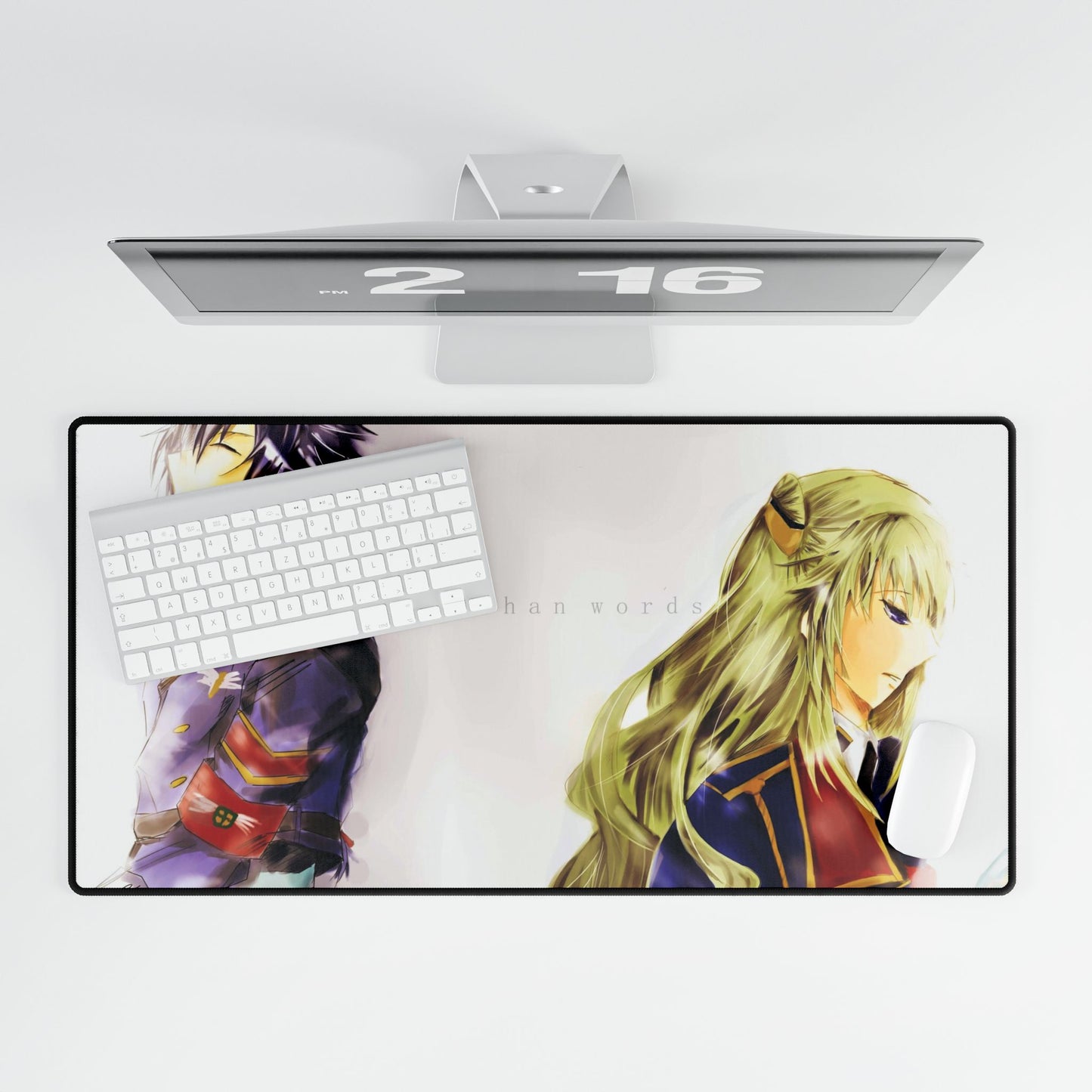 Lelouch and CC Mouse Pad