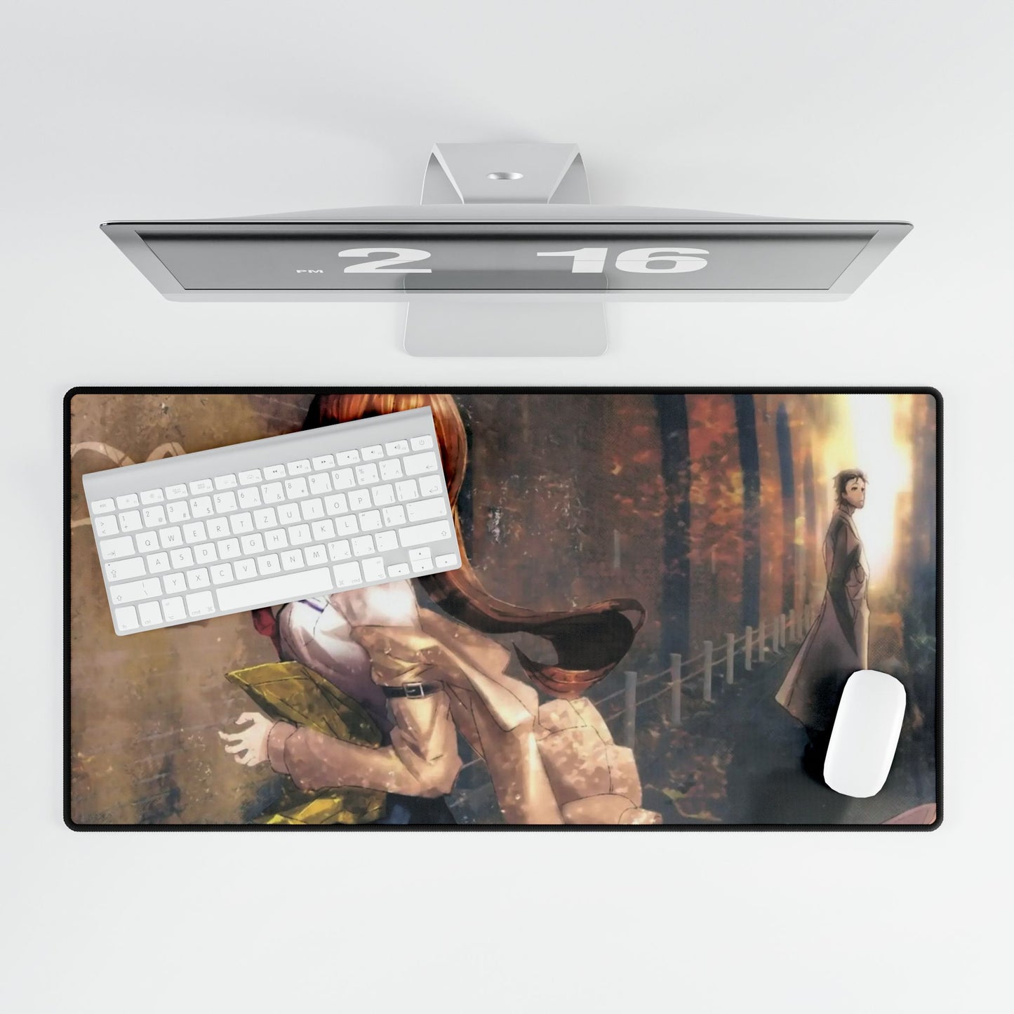 Kurisu & Kyouma Mouse Pad
