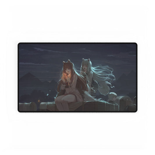 Anime Spice and Wolf Mouse Pad