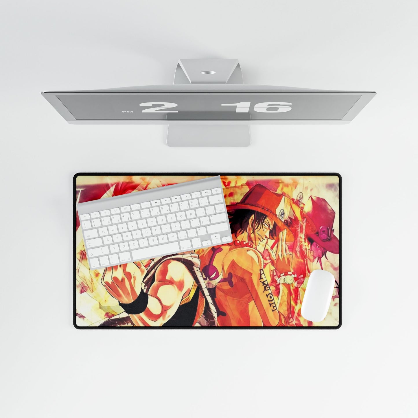 The Fire of true warriors Mouse Pad