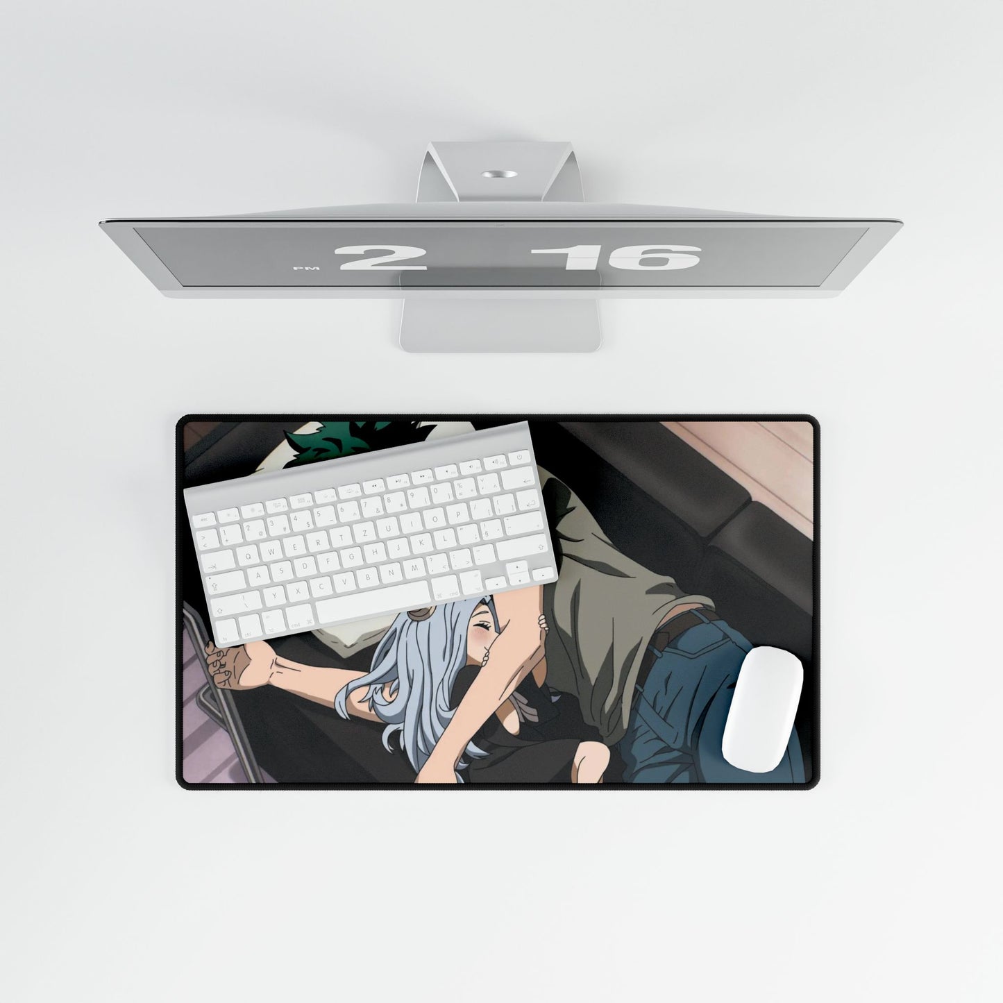 Deku as Loid Forger , Eri as Anya Forger Mouse Pad