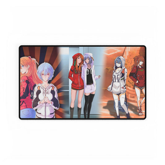 Casual Rei and Asuka Mouse Pad