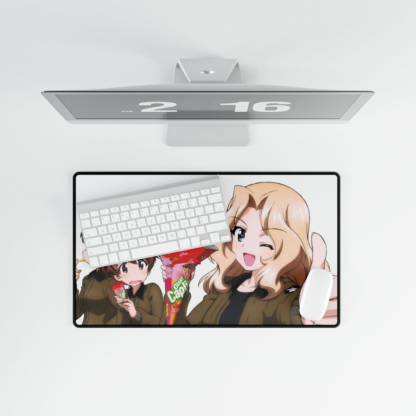 Anime Girls und Panzer Mouse Pad