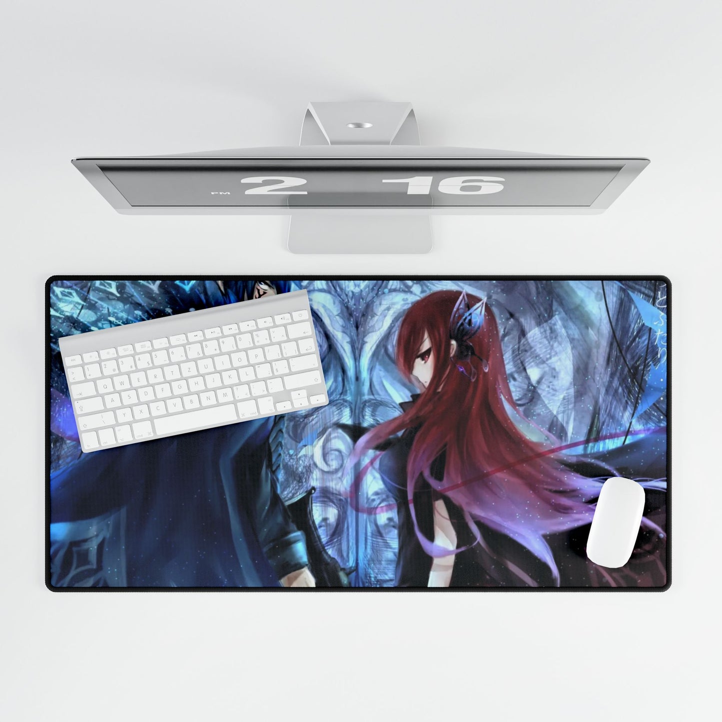 Fairy Tail Erza Scarlet, Jellal Fernandes Mouse Pad