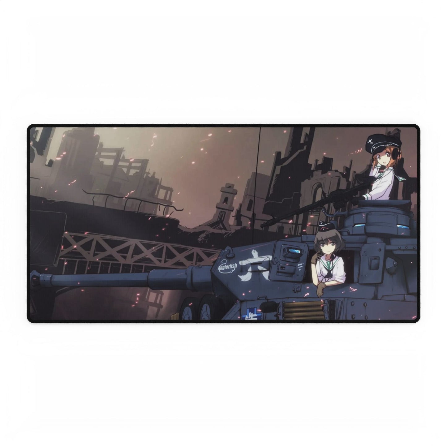 Anime Girls und Panzer Mouse Pad